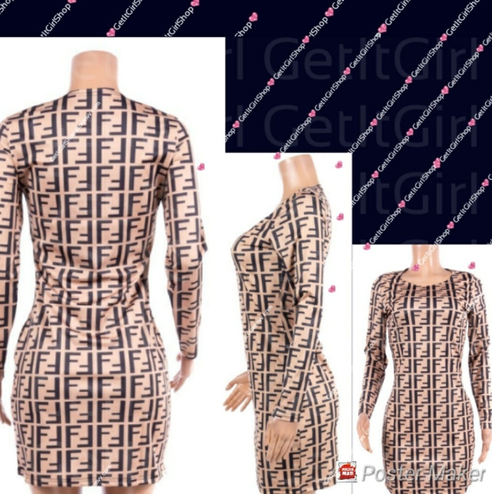 Printed Dress **crosspost**